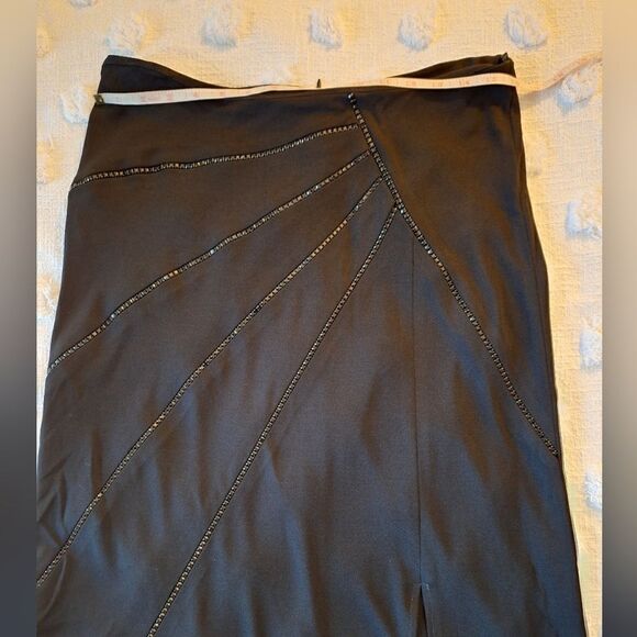 XL Nicole Bakti maxi skirt rhinestone detail, party night - Picture 3 of 16